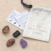 New Home Crystal Kit – Energy Cleansing And Protection Set With Guide(Crystal Energy Set New Home)