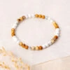 Create Your Own 4mm Bead Bracelet – 2 Gemstones(Create Your Own 4mm Crystal Bracelet 2 Beads)