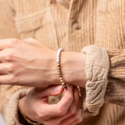 Create Your Own 4mm Bead Bracelet – 2 Gemstones(Create Your Own 4mm Crystal Bracelet 2 Beads) -Djuna Jewelry Store 2 bead bracelet 5