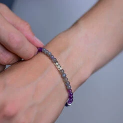Anxiety And Stress Reliever Bracelet 4mm(Anxiety And Stress Reliever Bracelet 4mm) -Djuna Jewelry Store 4mm anxiety bracelet 5