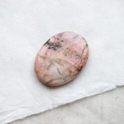 Rhodonite Palm Stone(Rhodonite Palm Stone)