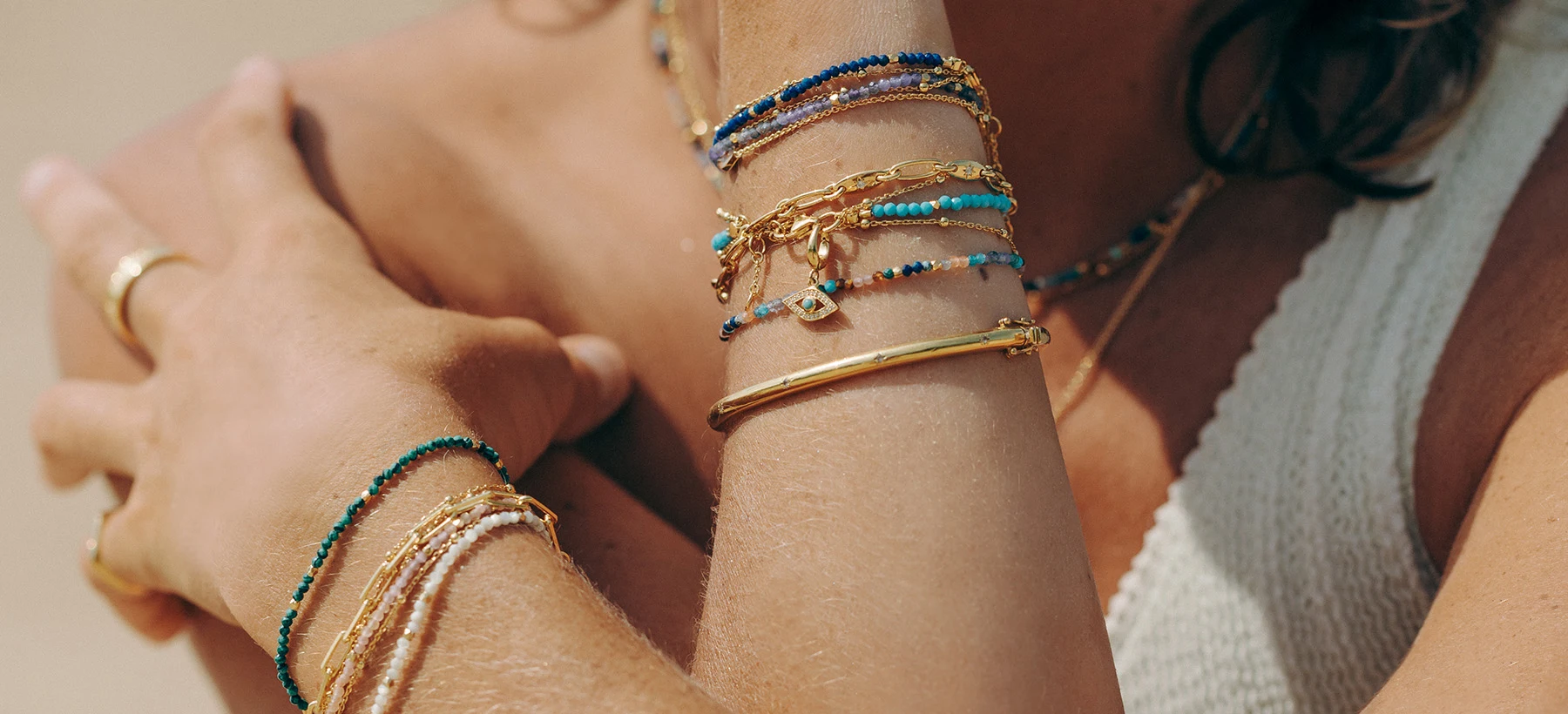 Djuna Jewelry Store -Djuna Jewelry Store Stacking Bracelets Bracelets NEW IN PLP BANNER