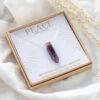 Amethyst Point Crystal Necklace For Peace(Amethyst Point Crystal Necklace For Peace)