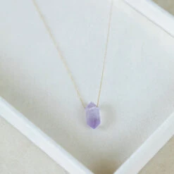 Amethyst Point Pendant Necklace – Healing Crystal Jewelry For Inner Peace(Amethyst Point Pendant For Inner Peace) 5 Amethyst Point Pendant Necklace – Healing Crystal Jewelry For Inner Peace(Amethyst Point Pendant For Inner Peace) -Djuna Jewelry Store amethyst point 3