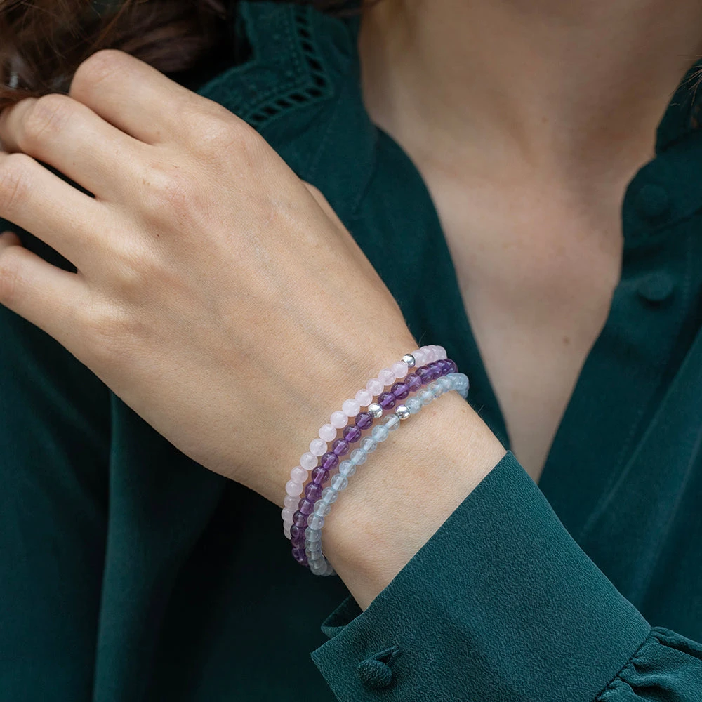 Calm & Tranquility Bracelet Set – Healing Crystals For Stress Relief(Calm Nature Bracelet Set) 2 Calm & Tranquility Bracelet Set – Healing Crystals For Stress Relief(Calm Nature Bracelet Set) - Image 2