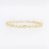 Citrine Beaded Bracelet – Essential 6mm Gemstone Crystal Jewellery(Citrine Essential Bracelet 6mm)
