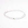 Crystal Quartz Gemstone Bracelet 4mm(Quartz Gemstone Bracelet)