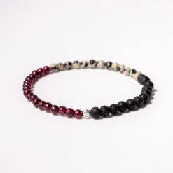 Create Your Own 4mm Bead Bracelet – 3 Gemstones(Create Your Own 4mm Crystal Bracelet) -Djuna Jewelry Store combination 3 beads 2