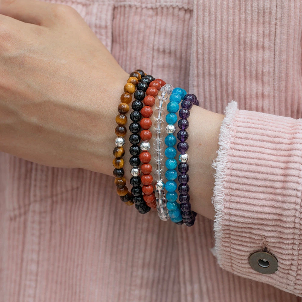 Tigers Eye Beaded Bracelet – Essential 6mm Gemstone Healing Crystal Jewellery(Tiger Eye Essential Bracelet 6mm) 5 Tigers Eye Beaded Bracelet – Essential 6mm Gemstone Healing Crystal Jewellery(Tiger Eye Essential Bracelet 6mm) - Image 5