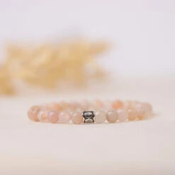 Flower Agate Gemstone Bracelet 6mm(Flower Agate Gemstone Bracelet 6mm)