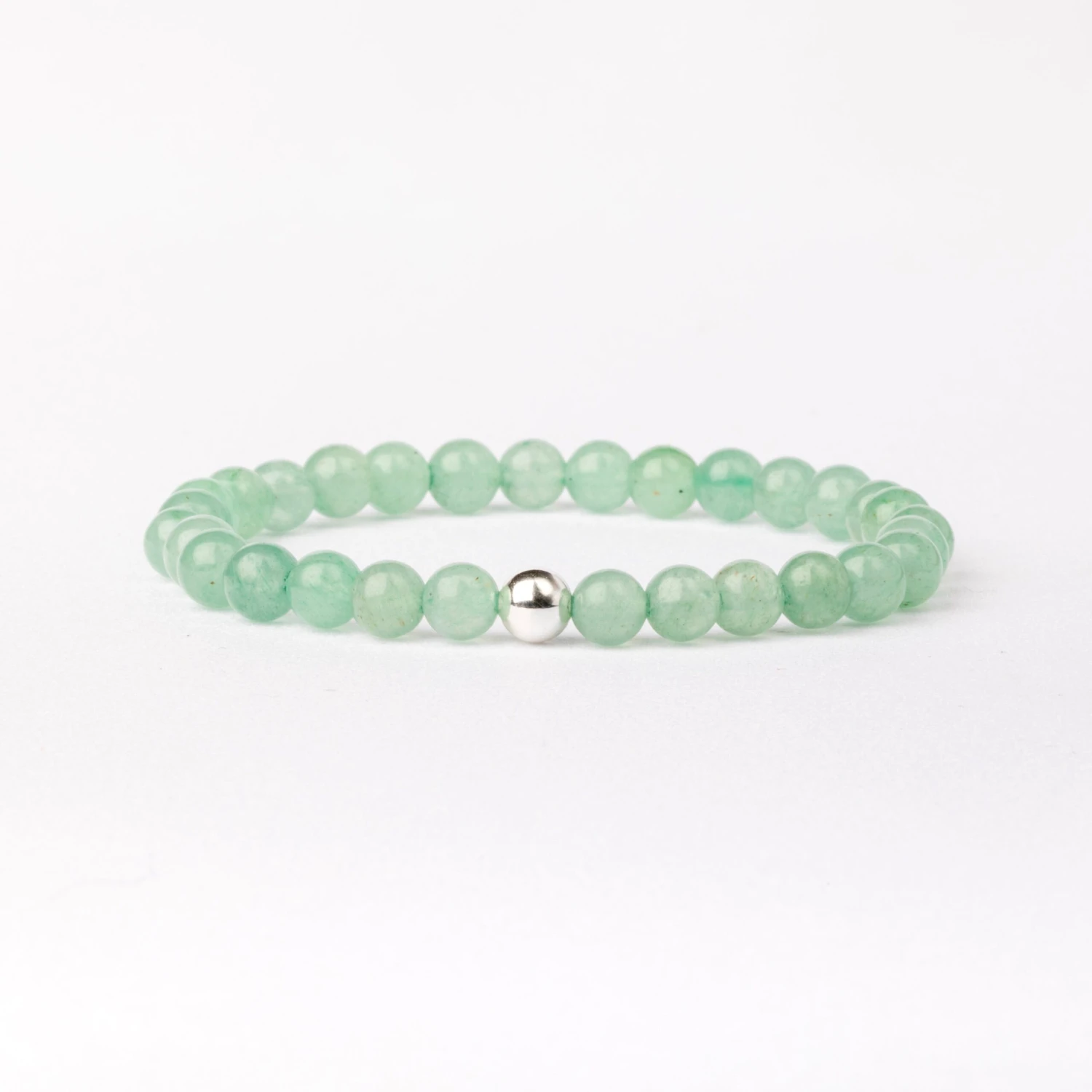 Green Aventurine Beaded Bracelet – Essential 6mm Gemstone Healing Crystal Jewellery(Green Aventurine Essential Bracelet 6mm) 1 Green Aventurine Beaded Bracelet – Essential 6mm Gemstone Healing Crystal Jewellery(Green Aventurine Essential Bracelet 6mm)