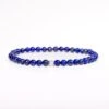 Lapis Lazuli Gemstone Bracelet 4mm(Lapis Lazuli Healing Bracelet)