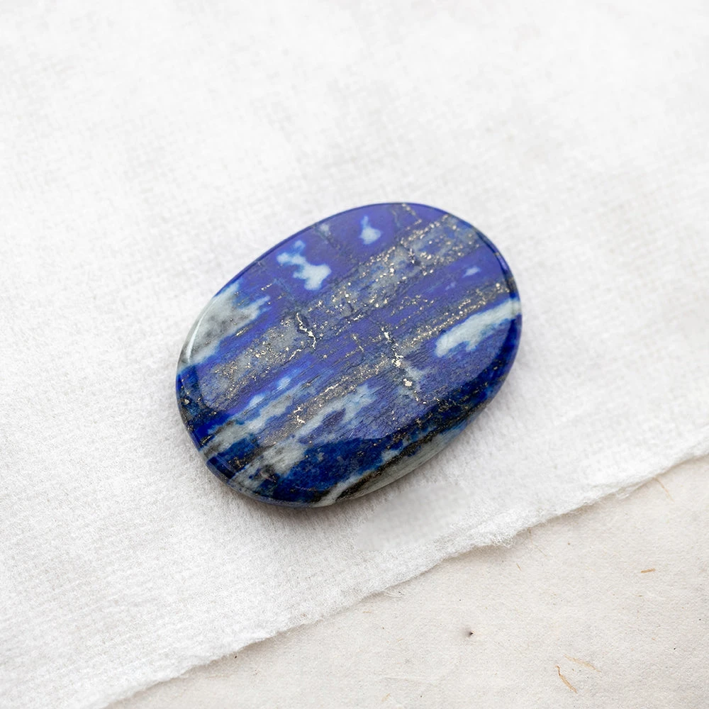 Lapis Lazuli Palm Stone(Lapis Lazuli Palm Stone) 1 Lapis Lazuli Palm Stone(Lapis Lazuli Palm Stone)