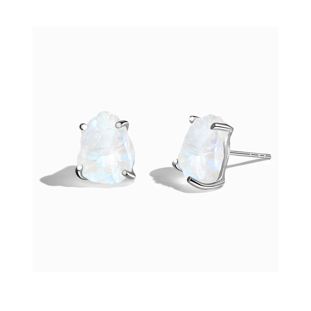 Ethereal Rainbow Moonstone Earrings(Ethereal Moonstone Earrings) 6 Ethereal Rainbow Moonstone Earrings(Ethereal Moonstone Earrings) - Image 6