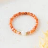 Radiant Harmony Sunstone & Rainbow Moonstone Gemstone Bracelet 6mm(Sunstone And Moonstone Gemstone Bracelet 6mm)