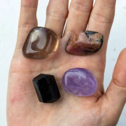 New Home Crystal Kit – Energy Cleansing And Protection Set With Guide(Crystal Energy Set New Home) 5 New Home Crystal Kit – Energy Cleansing And Protection Set With Guide(Crystal Energy Set New Home) -Djuna Jewelry Store new home crystal kit