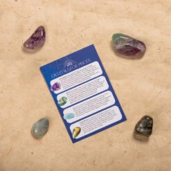 Pisces Zodiac Gift Set With Crystal Bracelet & Zodiac Charm(Pisces Zodiac Gift Set) -Djuna Jewelry Store pisces tumblestones