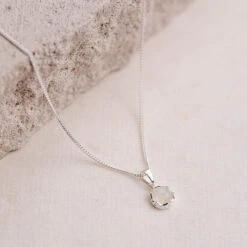 Rainbow Moonstone Necklace Purely Perfect(Rainbow Moonstone Purely Perfect Necklace)
