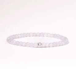Rainbow Moonstone Gemstone Bracelet – 4mm Beads With Sterling Silver Accent(Rainbow Moonstone) 13 Rainbow Moonstone Gemstone Bracelet – 4mm Beads With Sterling Silver Accent(Rainbow Moonstone) -Djuna Jewelry Store rainbow moonstone 4mm silver new