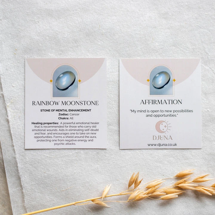 Layered Gold Necklace Set With Rainbow Moonstone – Golden Moonlight Crystal Jewellery(North Star Necklace Set) 4 Layered Gold Necklace Set With Rainbow Moonstone – Golden Moonlight Crystal Jewellery(North Star Necklace Set) - Image 4