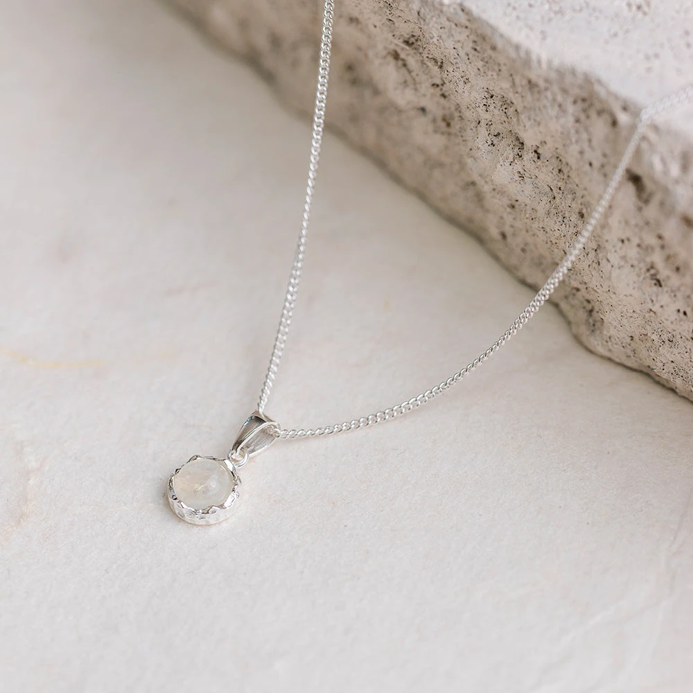 Rainbow Moonstone Necklace Purely Perfect(Rainbow Moonstone Purely Perfect Necklace) 2 Rainbow Moonstone Necklace Purely Perfect(Rainbow Moonstone Purely Perfect Necklace) - Image 2