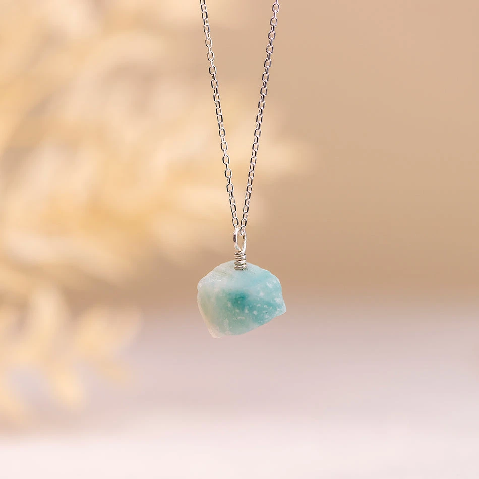 Natural Amazonite Necklace(Natural Amazonite Necklace) 1 Natural Amazonite Necklace(Natural Amazonite Necklace)