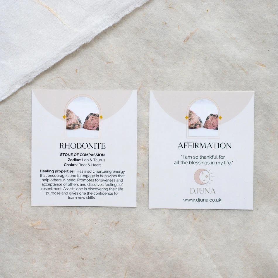 Rhodonite Palm Stone(Rhodonite Palm Stone) 3 Rhodonite Palm Stone(Rhodonite Palm Stone) - Image 3