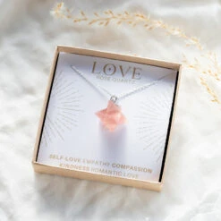 Rose Quartz Merkabah Star Necklace For Love(Rose Quartz Merkabah Star Necklace For Love)