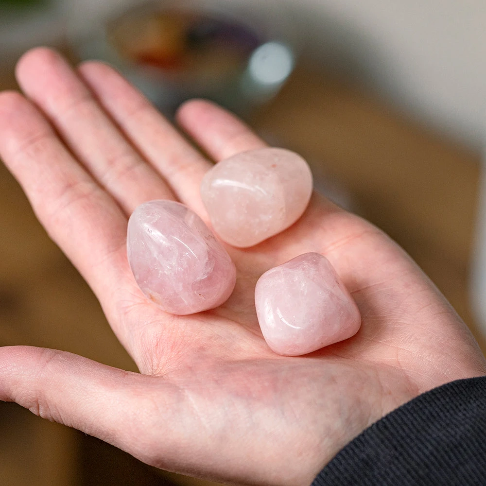 Rose Quartz Tumblestones(Rose Quartz Tumblestones) 2 Rose Quartz Tumblestones(Rose Quartz Tumblestones) - Image 2
