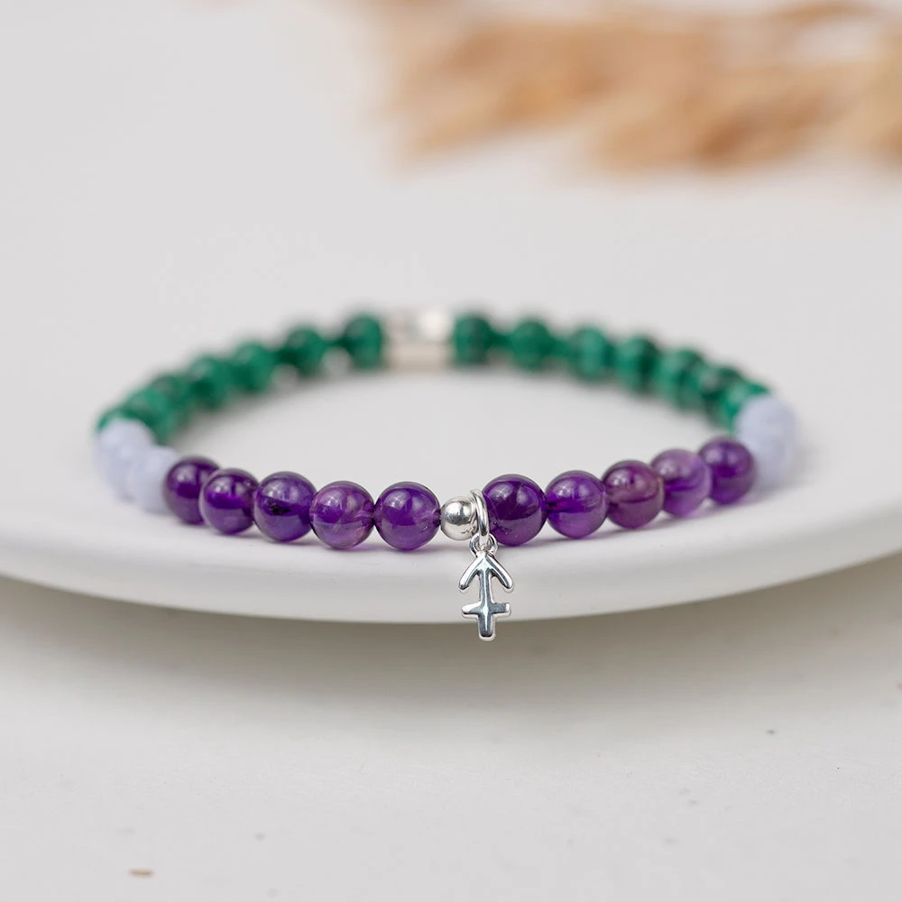 Sagittarius Birthstone Gemstone Bracelet(Saggitarius Birthstone Gemstone Bracelet) 2 Sagittarius Birthstone Gemstone Bracelet(Saggitarius Birthstone Gemstone Bracelet) - Image 2