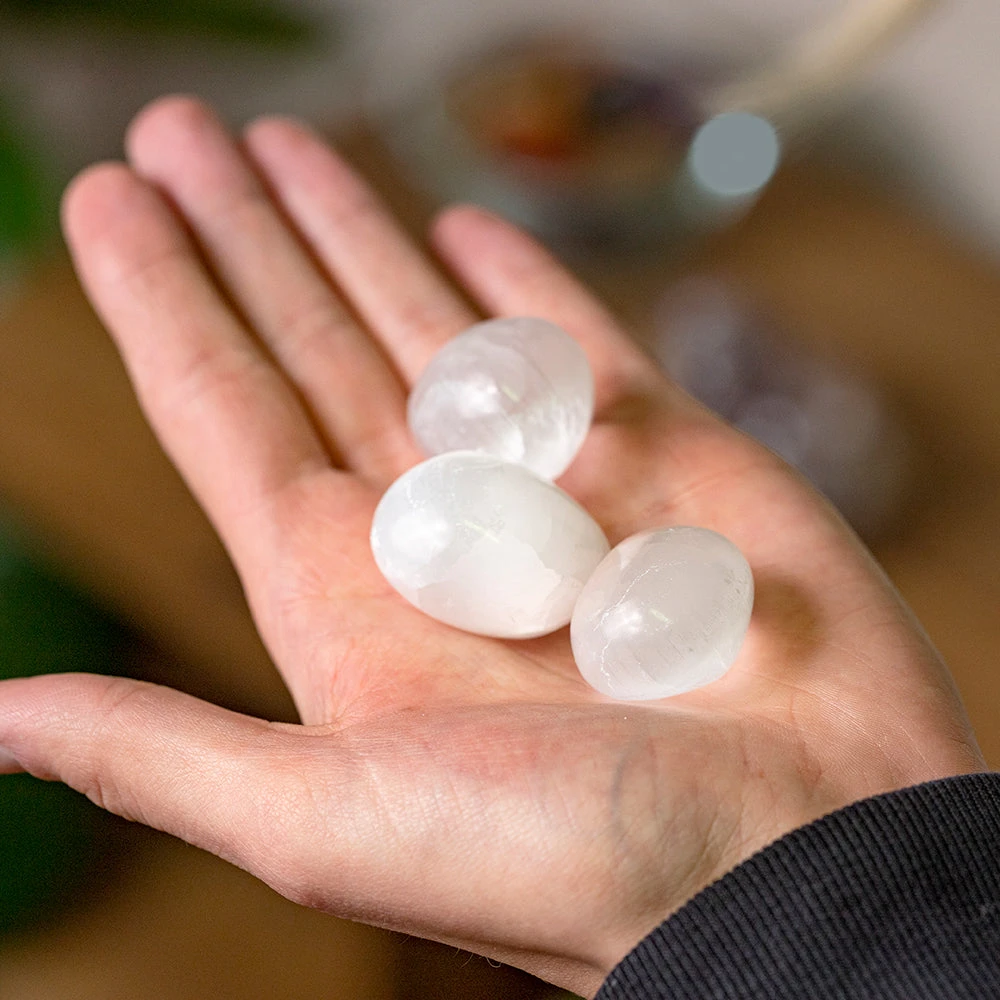 Selenite Tumblestones(Selenite Tumblestones) 2 Selenite Tumblestones(Selenite Tumblestones) - Image 2