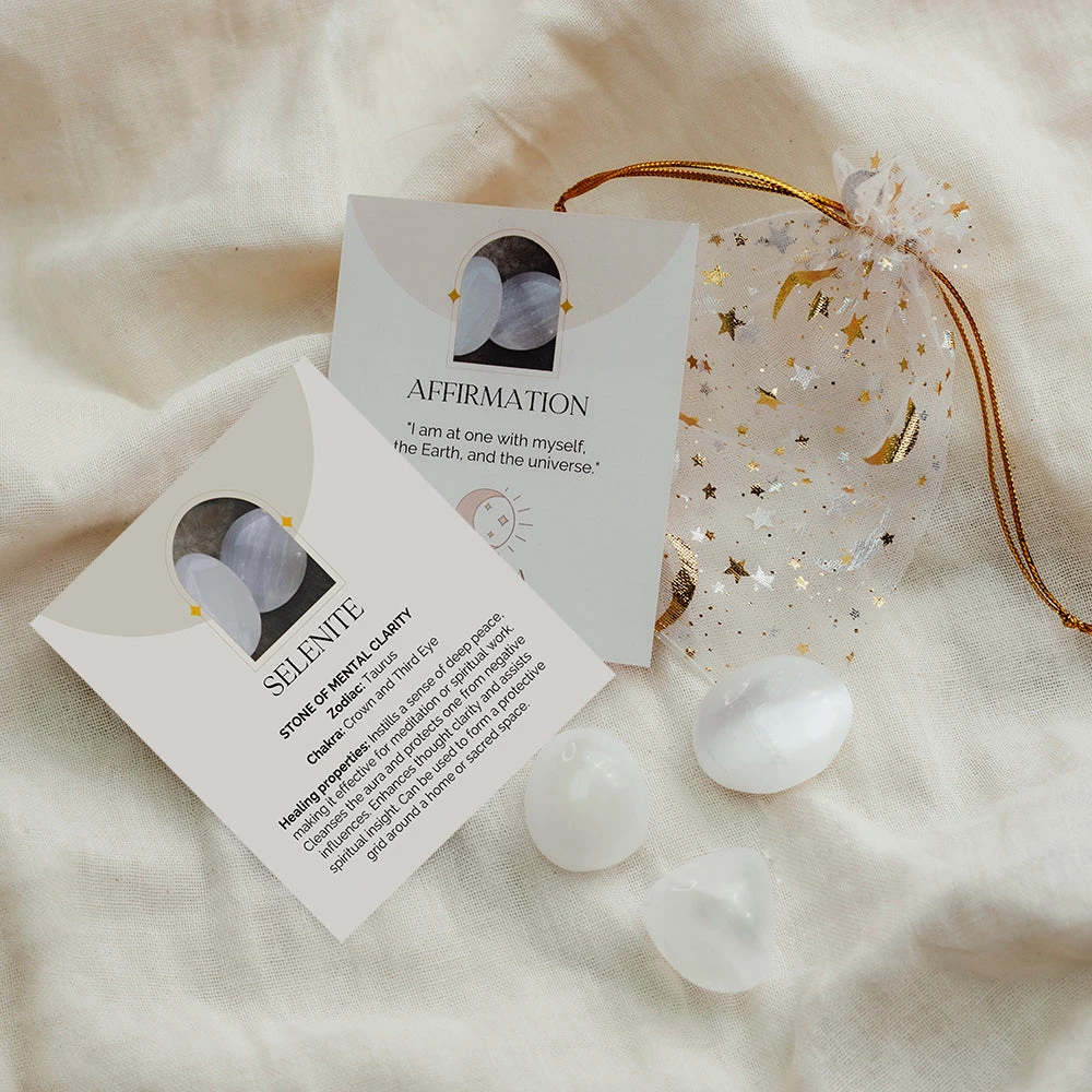 Selenite Tumblestones(Selenite Tumblestones) 1 Selenite Tumblestones(Selenite Tumblestones)