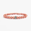 Men's Sunstone Gemstone Bracelet 6mm(Mens Sunstone Gemstone Bracelet)