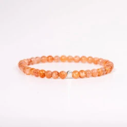 Sunstone Gemstone Bracelet 4mm(Sunstone Healing Bracelet)
