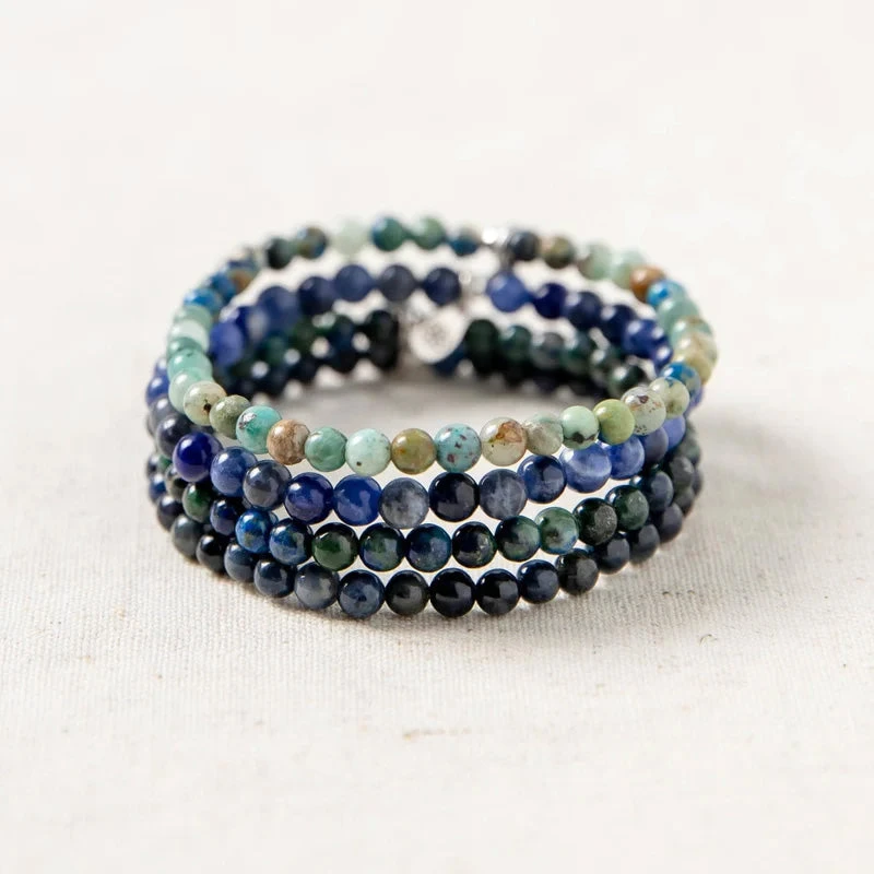 Third Eye Chakra Bracelet Set – Crystal Healing For Intuition & Clarity(Third Eye Chakra Bracelet Set) 1 Third Eye Chakra Bracelet Set – Crystal Healing For Intuition & Clarity(Third Eye Chakra Bracelet Set)