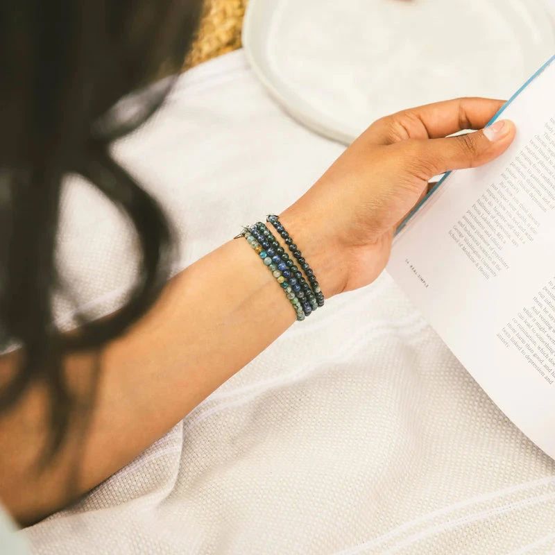 Third Eye Chakra Bracelet Set – Crystal Healing For Intuition & Clarity(Third Eye Chakra Bracelet Set) 2 Third Eye Chakra Bracelet Set – Crystal Healing For Intuition & Clarity(Third Eye Chakra Bracelet Set) - Image 2