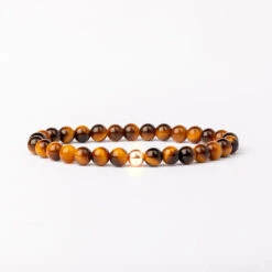 Tigers Eye Beaded Bracelet – Essential 6mm Gemstone Healing Crystal Jewellery(Tiger Eye Essential Bracelet 6mm) 9 Tigers Eye Beaded Bracelet – Essential 6mm Gemstone Healing Crystal Jewellery(Tiger Eye Essential Bracelet 6mm) -Djuna Jewelry Store tiger eye bracelet gold
