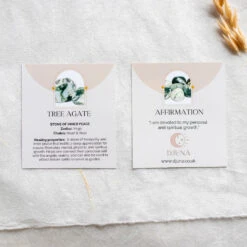 Tree Agate Gemstone Bracelet – 4mm Beads With Sterling Silver Accent(Tree Agate Healing Bracelet) -Djuna Jewelry Store tree agate properties 2